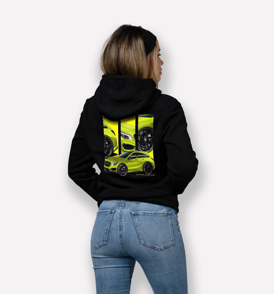 sweatshirt femme where is my cla mockup back noir