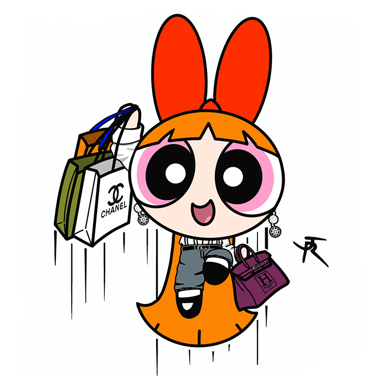 jr artiste visuel super nana