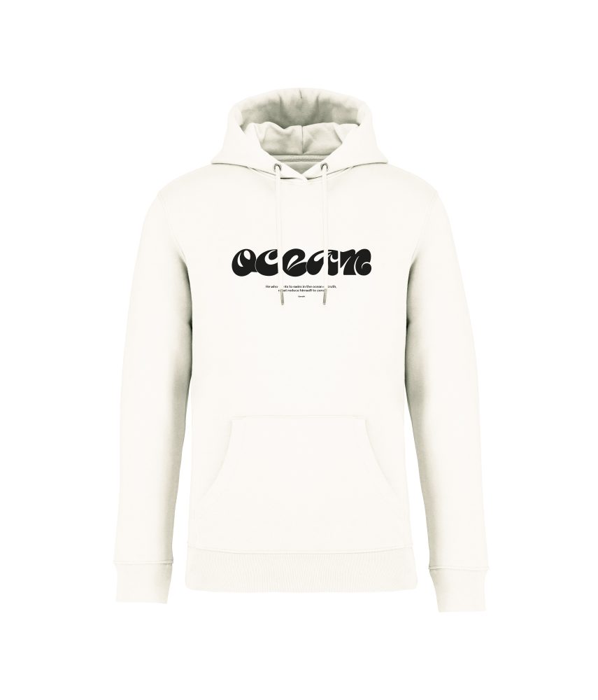 sweatshirt ocean front ivoire