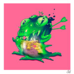 syrk visuel monster rose