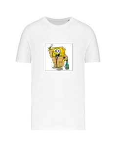 teeshirt bob eponge front blanc