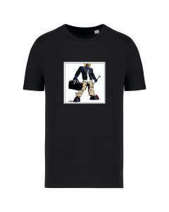 teeshirt goldorak front noir