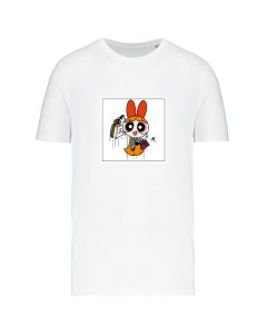 teeshirt super nana front blanc