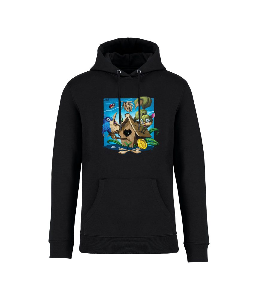 sweatshirt briancon front noir