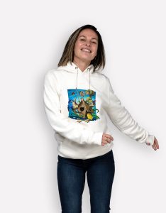 sweatshirt femme briancon mockup front ivoire