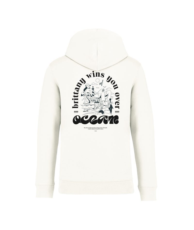 sweatshirt ocean back ivoire