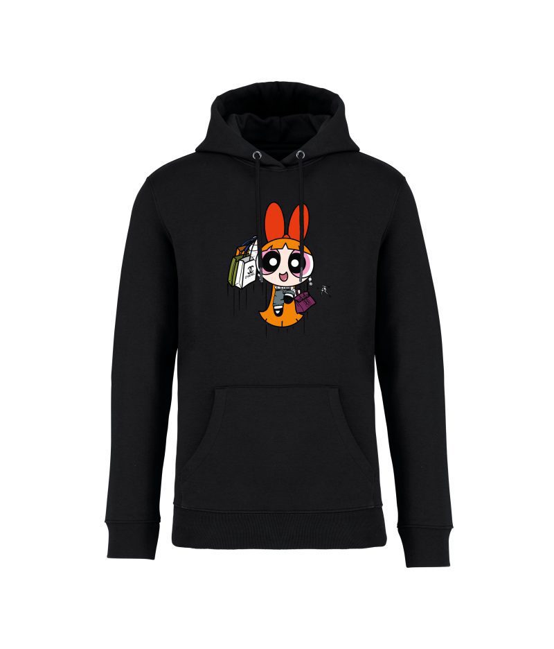 sweatshirt super nana front noir