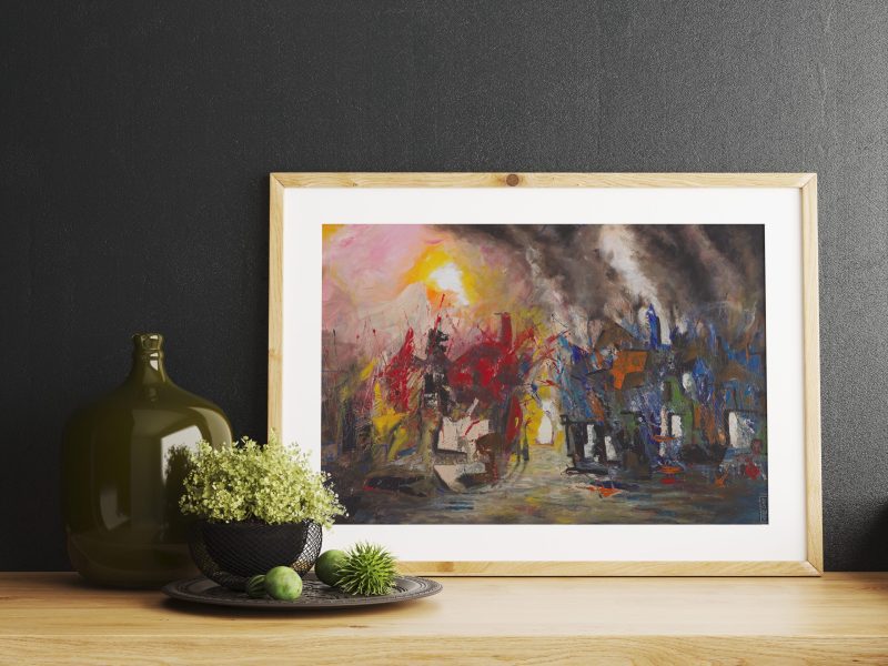 dany alleman poster juste avant la treve mockup