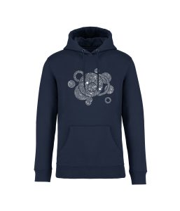 sweatshirt ricochets 150 front bleu marine sweatshirt ricochets 150 front bleu marine