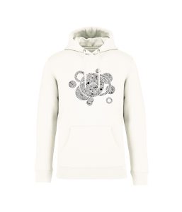 sweatshirt ricochets 150 front ivoire sweatshirt ricochets 150 front ivoire