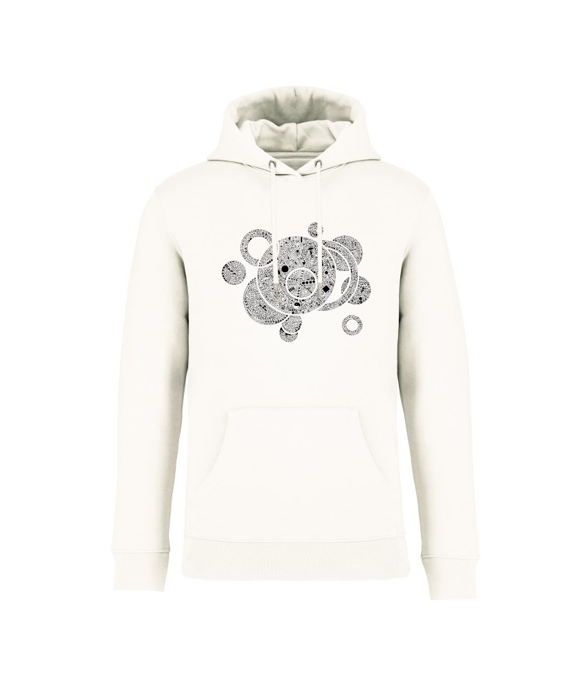 sweatshirt ricochets 150 front ivoire sweatshirt ricochets 150 front ivoire