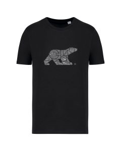 teeshirt ours 150 front noir teeshirt ours 150 front noir