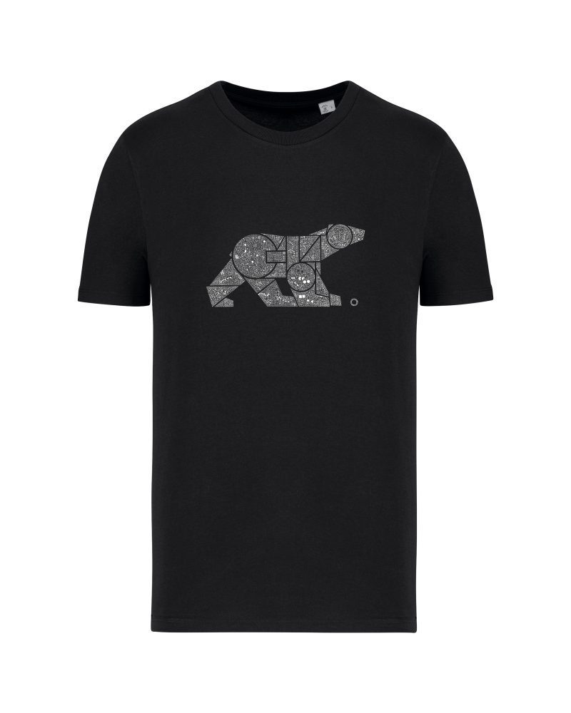 teeshirt ours 150 front noir teeshirt ours 150 front noir