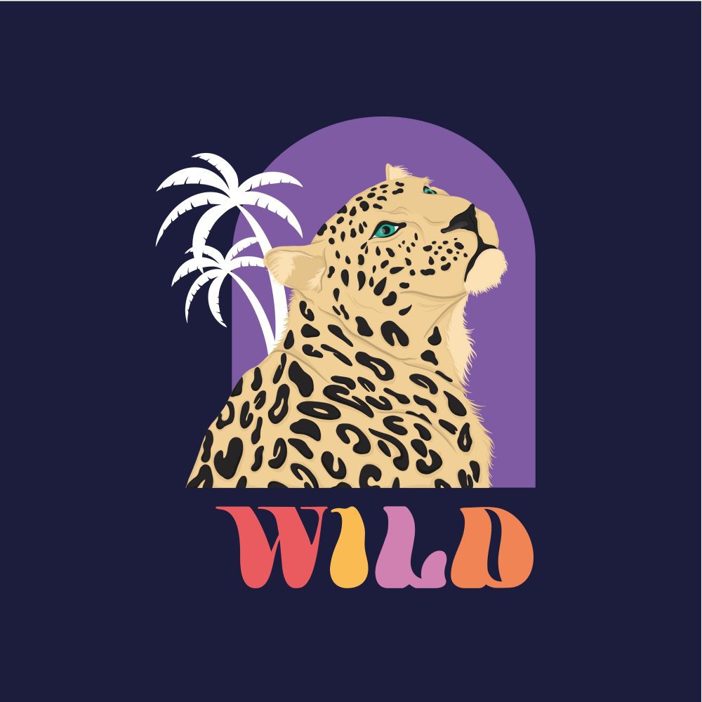 caroline design graphic visuel wild lavande