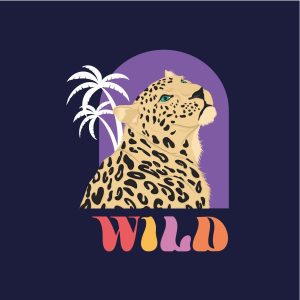 caroline design graphic visuel wild lavande