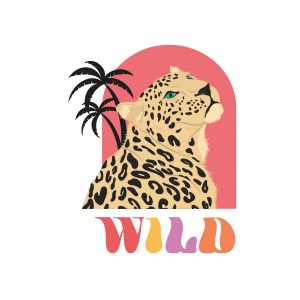 caroline design graphic visuel wild saumon