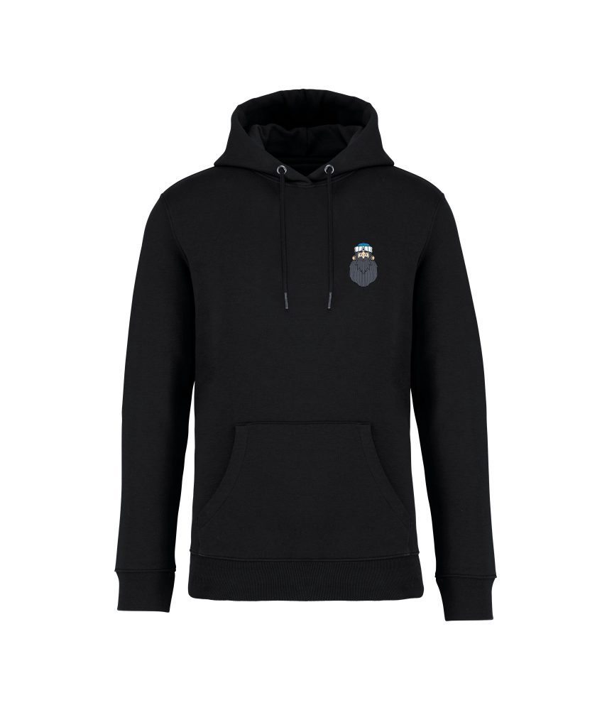 sweatshirt marin gris front noir
