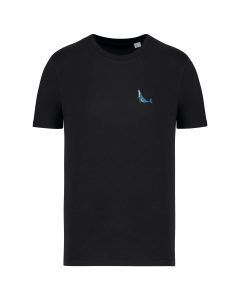 teeshirt baleine front noir