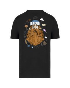 teeshirt marin roux back noir