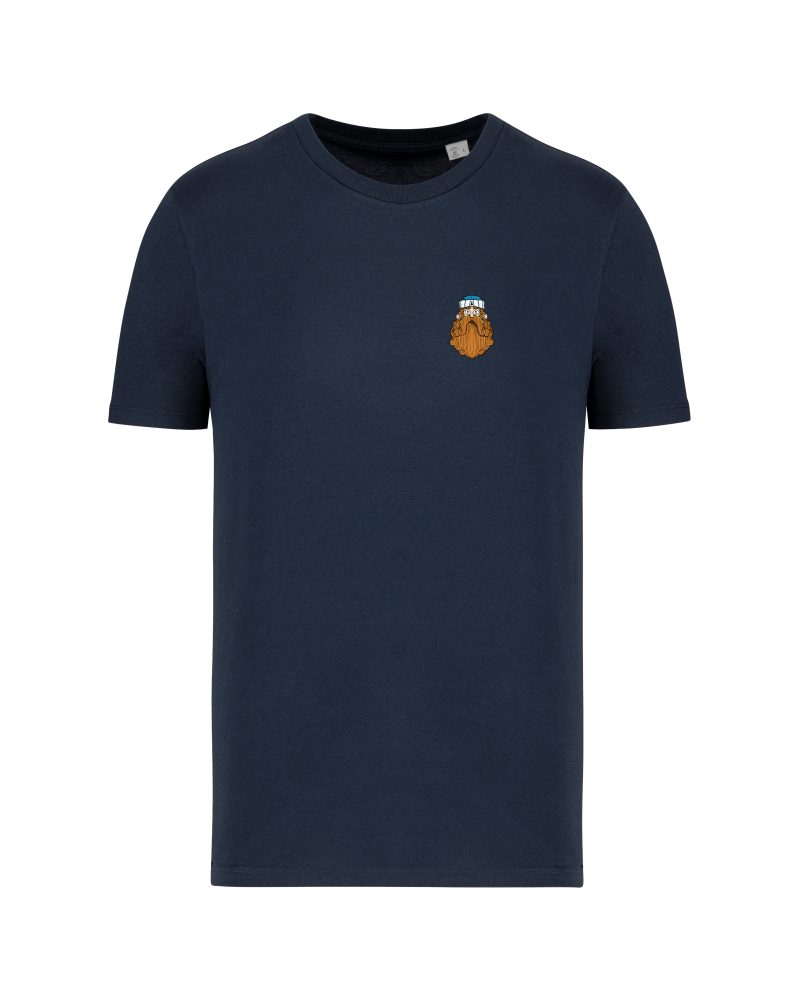 teeshirt marin roux front bleu marine