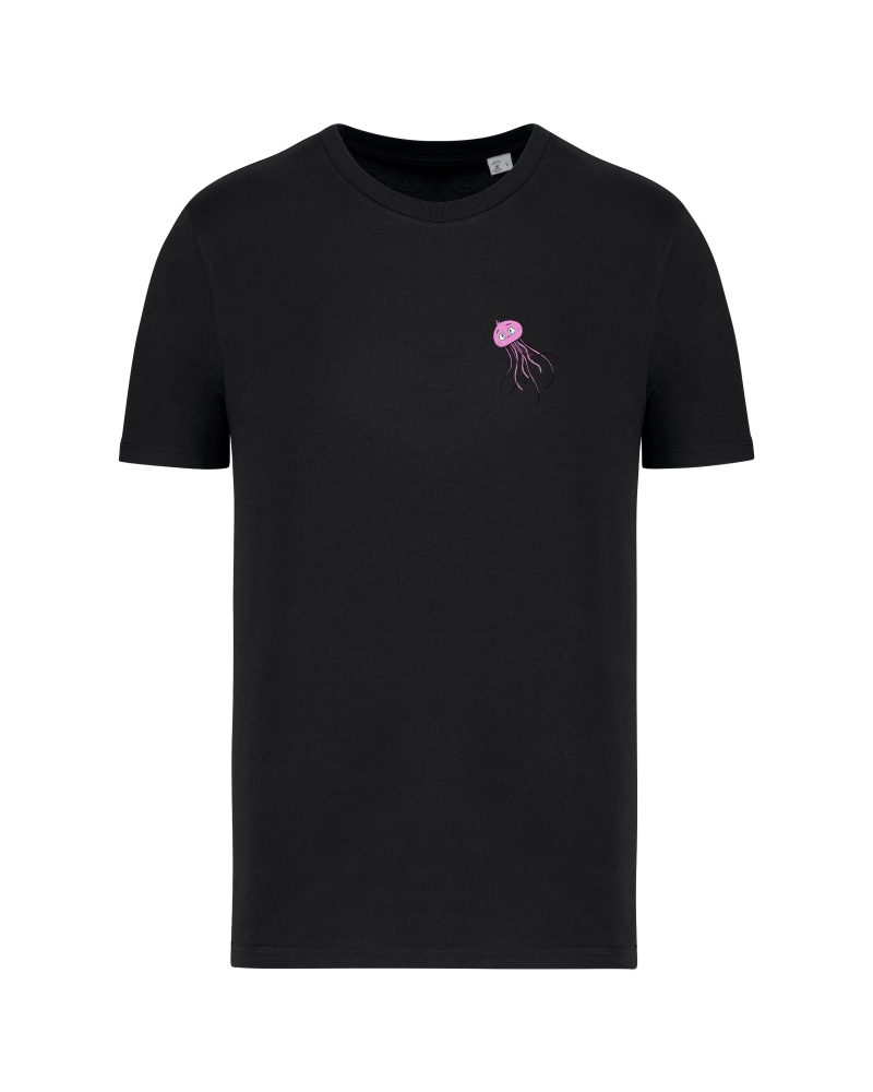 teeshirt meduse front noir