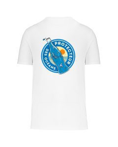 teeshirt protecteur oceans back blanc