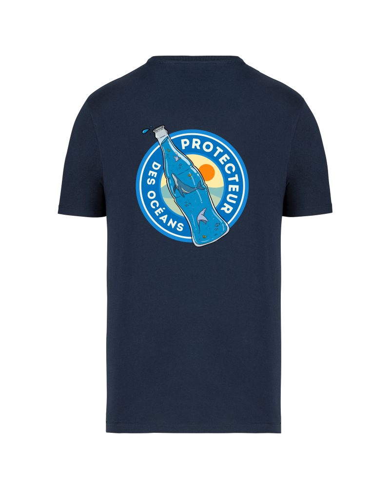teeshirt protecteur oceans back bleu marine