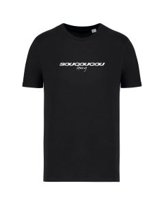 teeshirt soucoucou gang front noir slogan teeshirt soucoucou gang front noir slogan