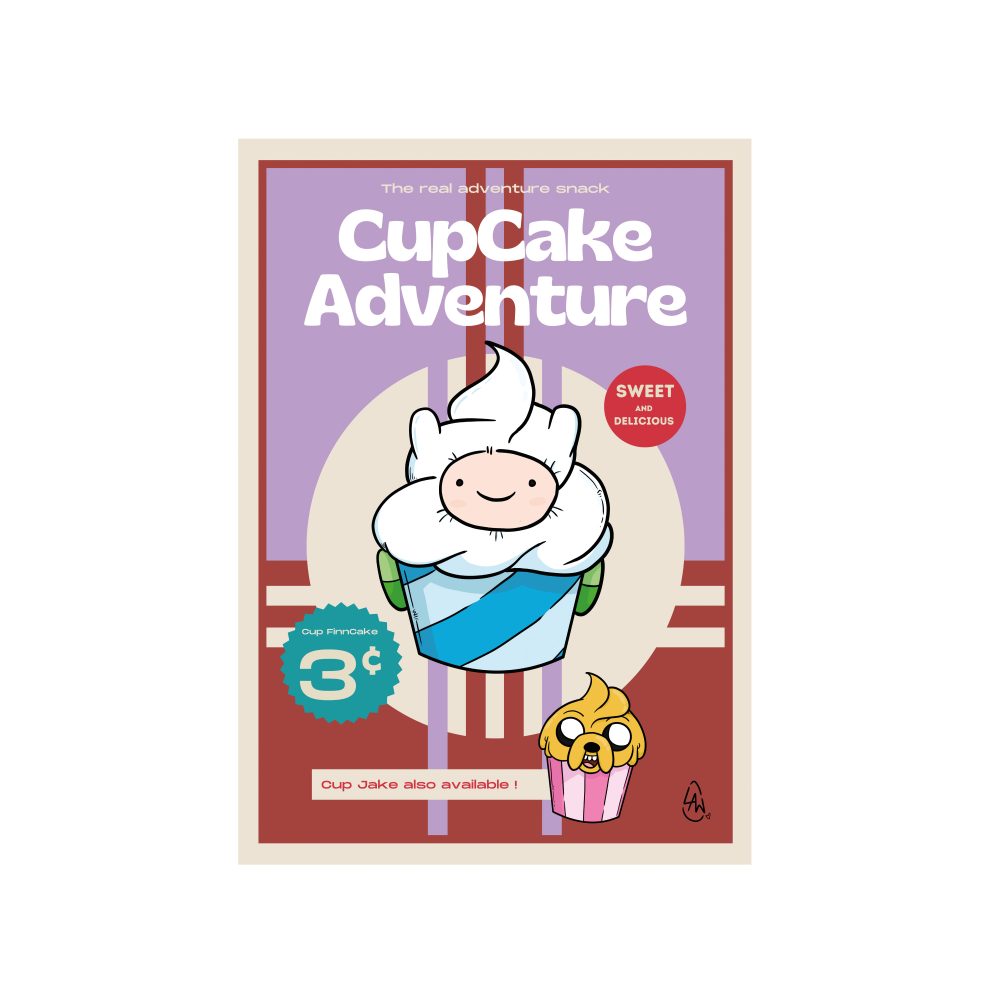 lawrence visuel cupcake adventure poster