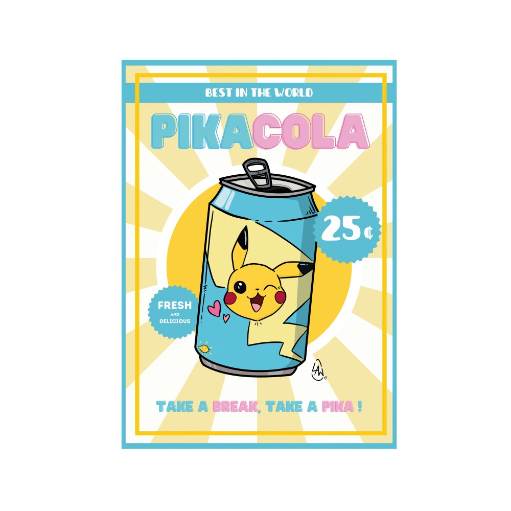 lawrence visuel pikacola poster