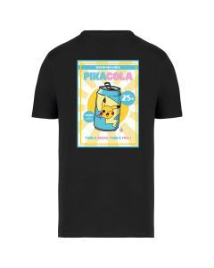 teeshirt pikacola back noir