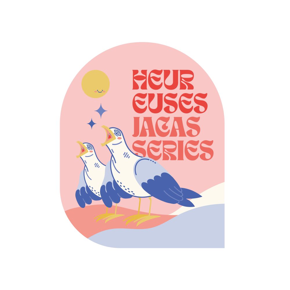 coeur singulier visuel heureuses jacasseries avec fond