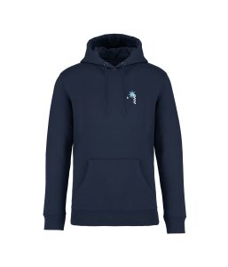 sweatshirt cactus front bleu marine