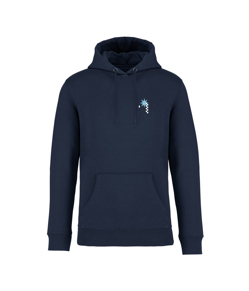 sweatshirt cactus front bleu marine