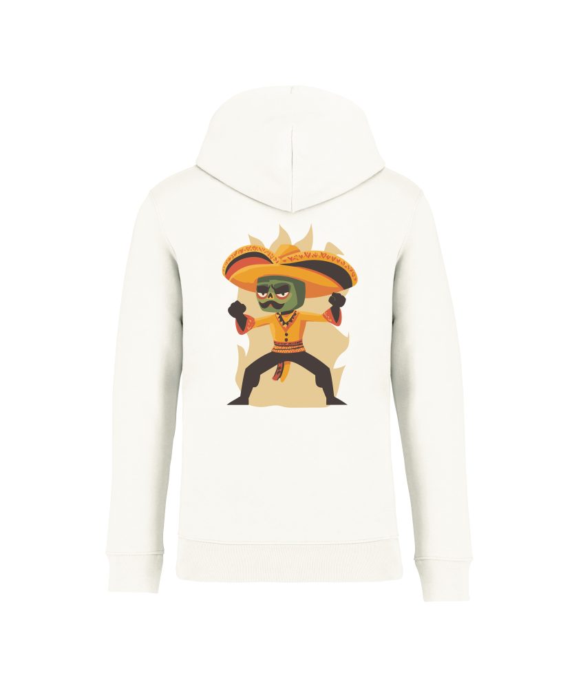 sweatshirt chili con carnage back ivoire