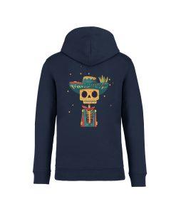 sweatshirt coco tequila back bleu marine