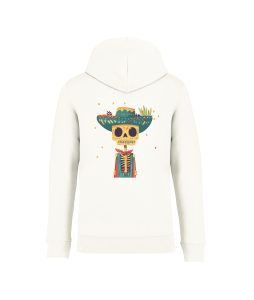 sweatshirt coco tequila back ivoire