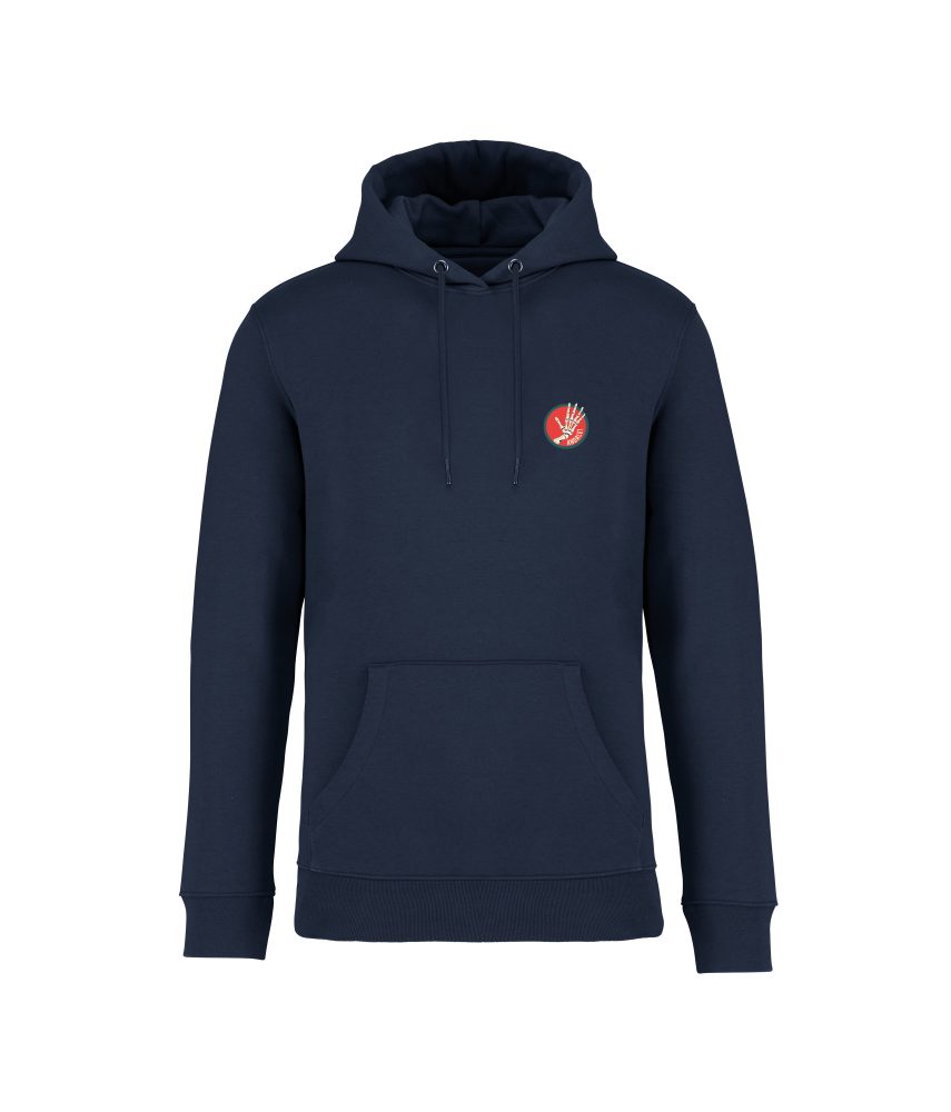 sweatshirt homme andale front bleu marine