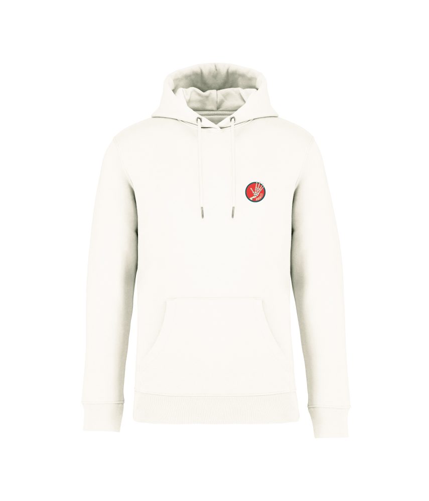 sweatshirt homme andale front ivoire
