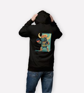 sweatshirt homme cactus clash mockup back noir