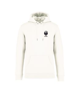 sweatshirt coeur moule ferme front ivoire