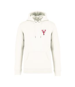 sweatshirt homard front ivoire