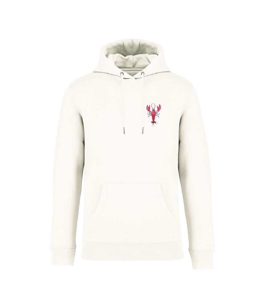 sweatshirt homard front ivoire