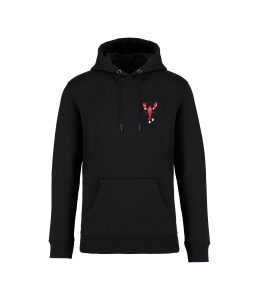 sweatshirt homard front noir