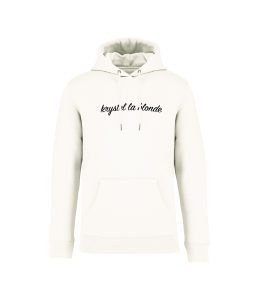 sweatshirt krystel front ivoire nom artiste