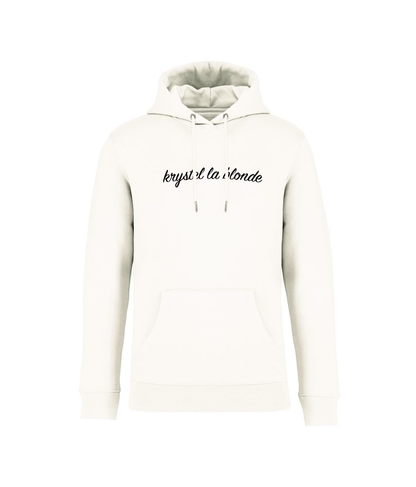 sweatshirt krystel front ivoire nom artiste