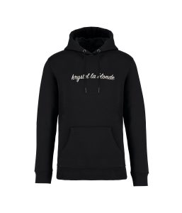 sweatshirt krystel front noir nom artiste