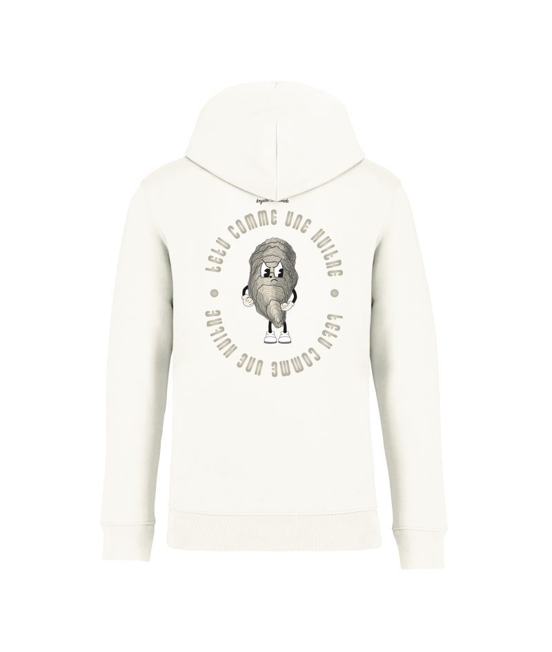 sweatshirt perle back ivoire