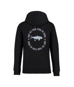 sweatshirt sushi back noir