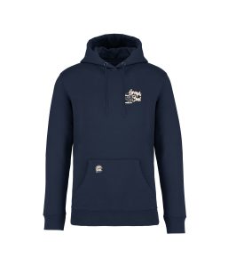sweatshirt basket front bleu marine